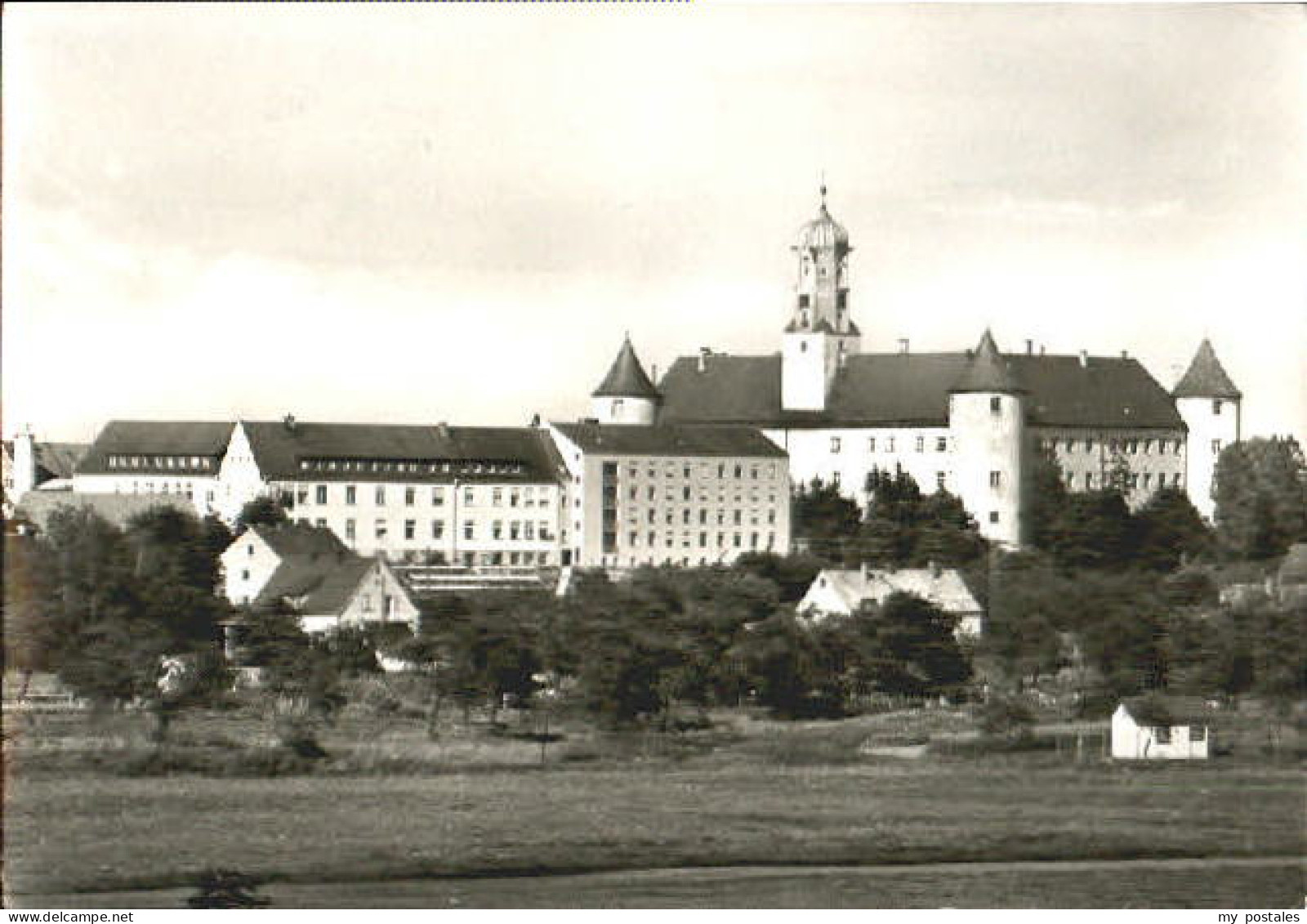 Hoechstaedt Donau Hoechstaedt Krankenhaus Schloss x 1960