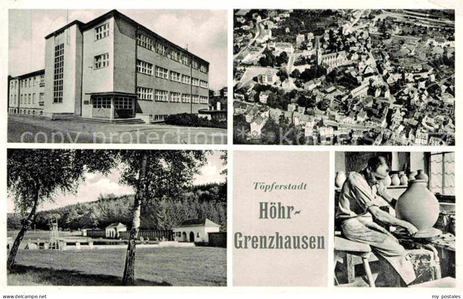 Hoehr-Grenzhausen Fliegeraufnahme Toepferwerk