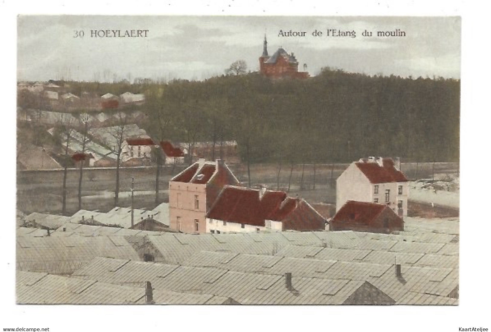 Hoeilaart - Autour de l'Etang du moulin.