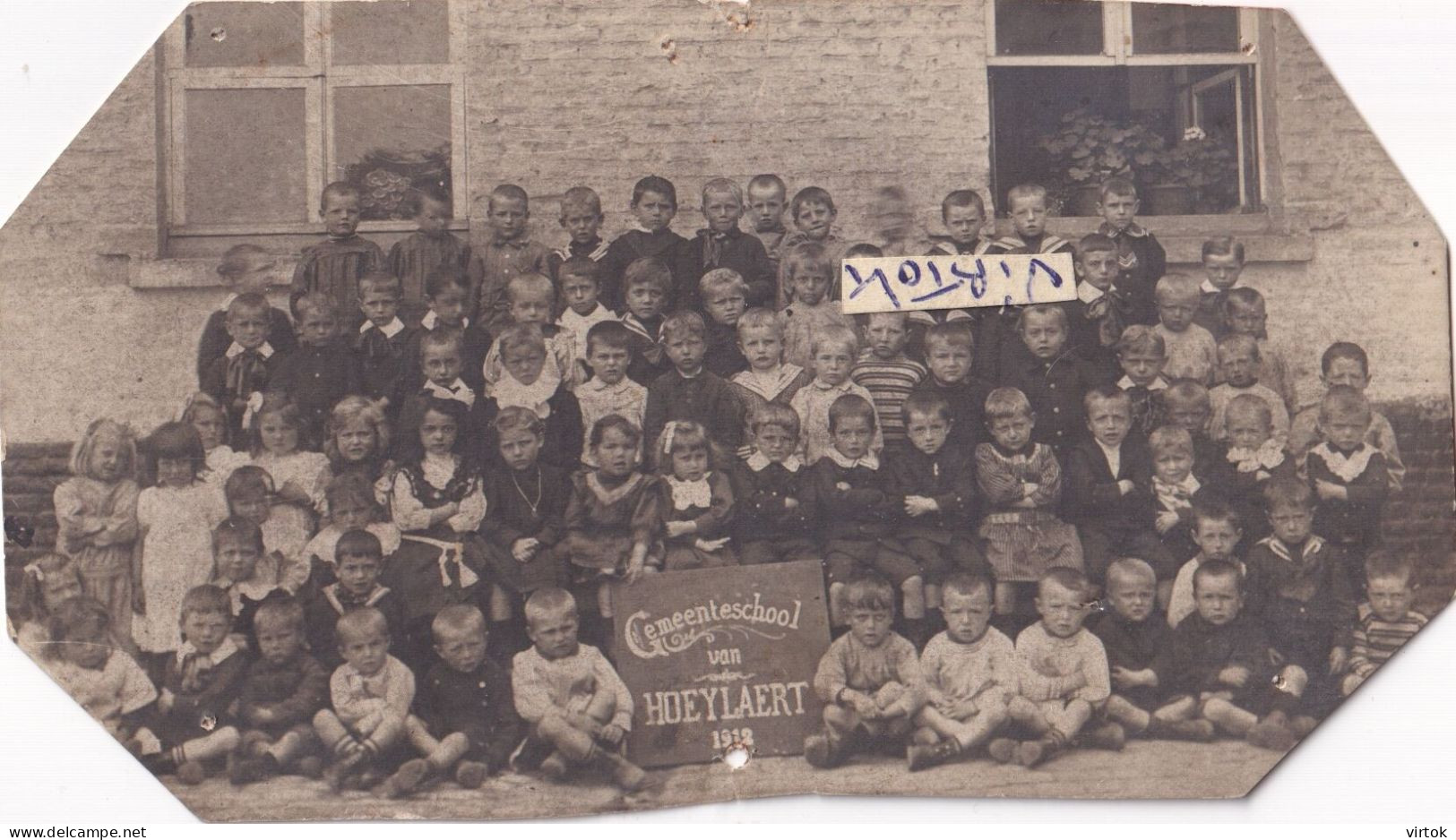 HOEILAART  :  gemeenteschool 1912  (  zie scan voor detail )