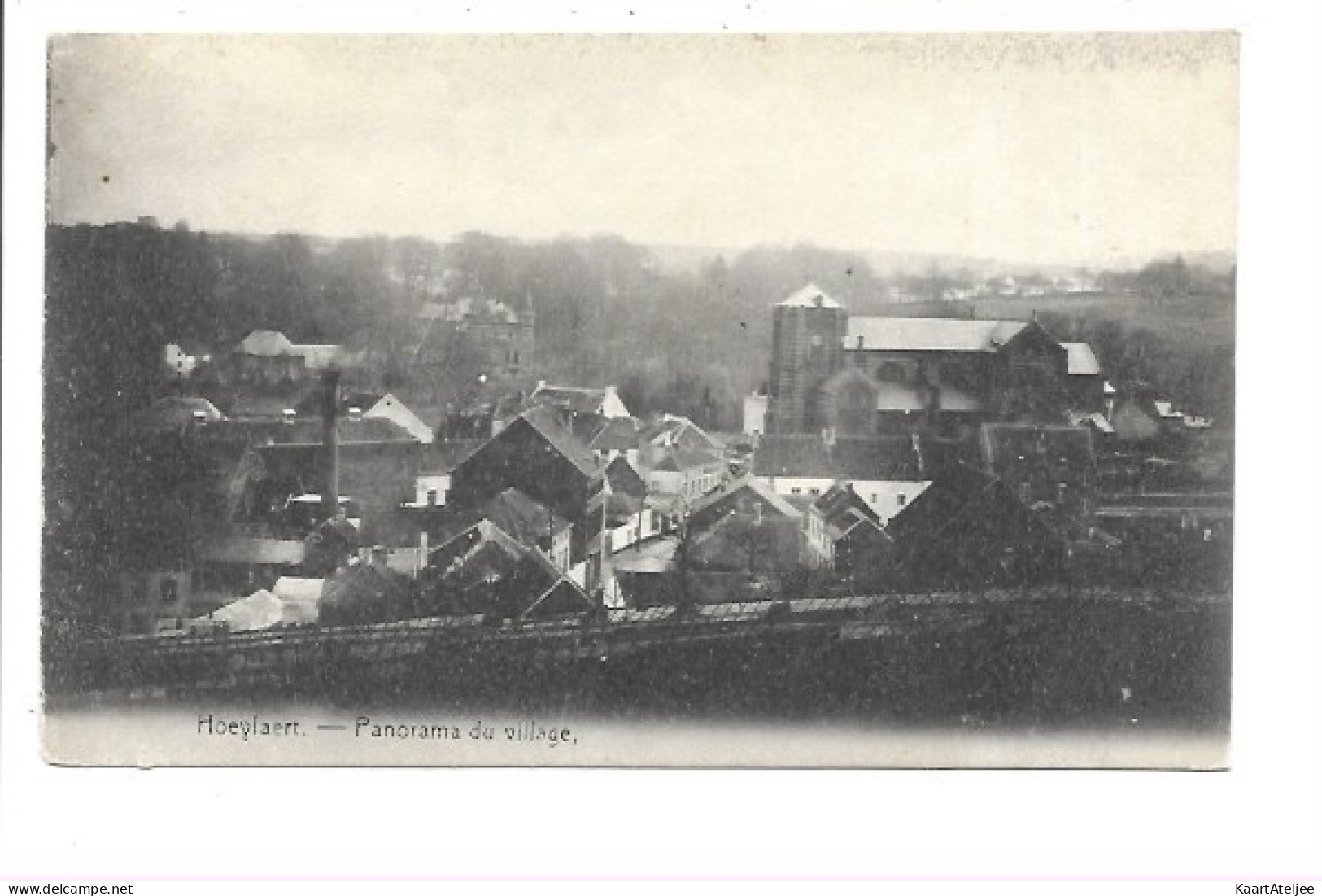 Hoeilaart - Panorama du village.