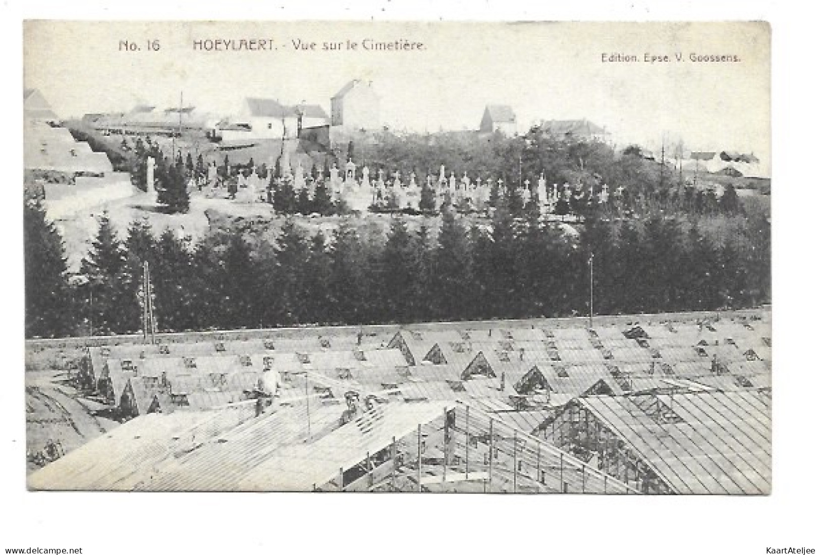 Hoeilaart - Vue sur le Cimetière.