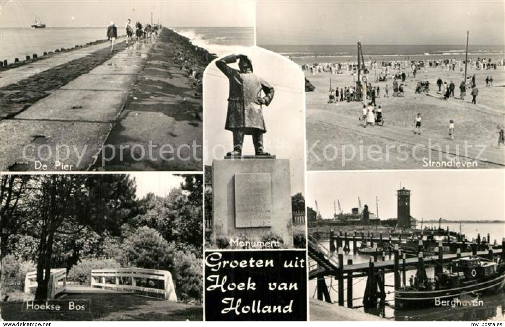 Hoek van Holland De Pier Strandleven Hoekse Bos Monument Berghaven