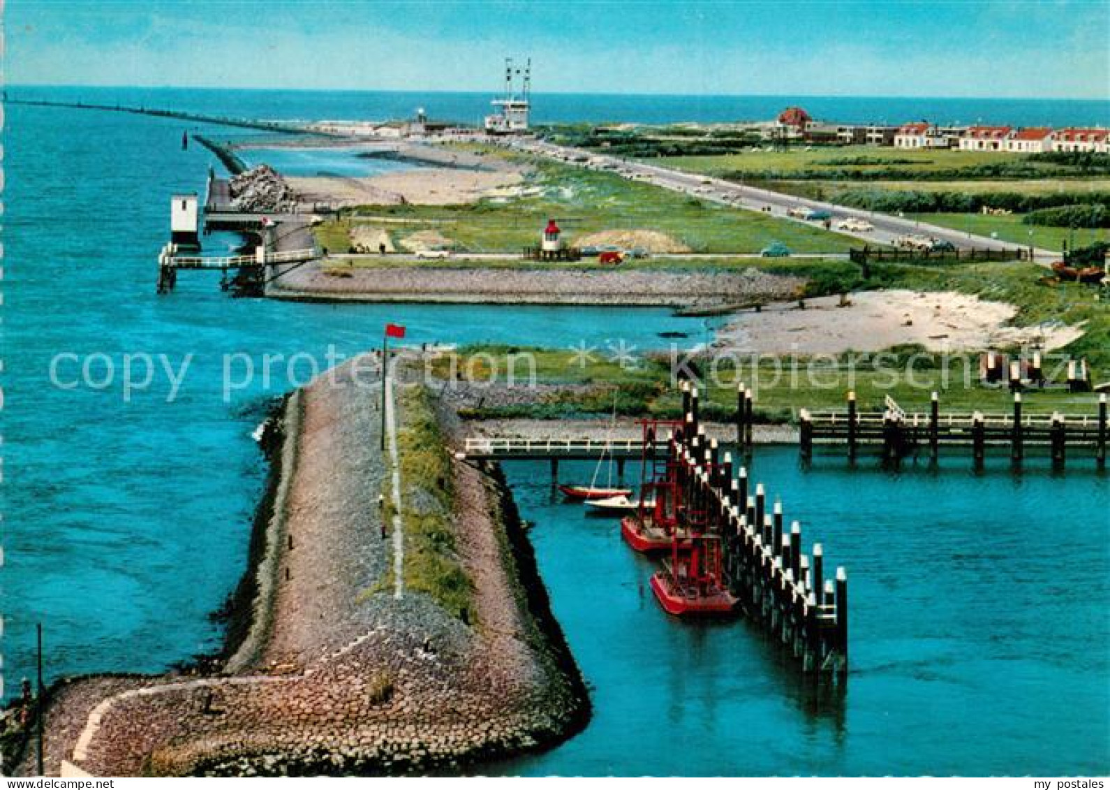 Hoek van Holland Haven met Wandelhoofd