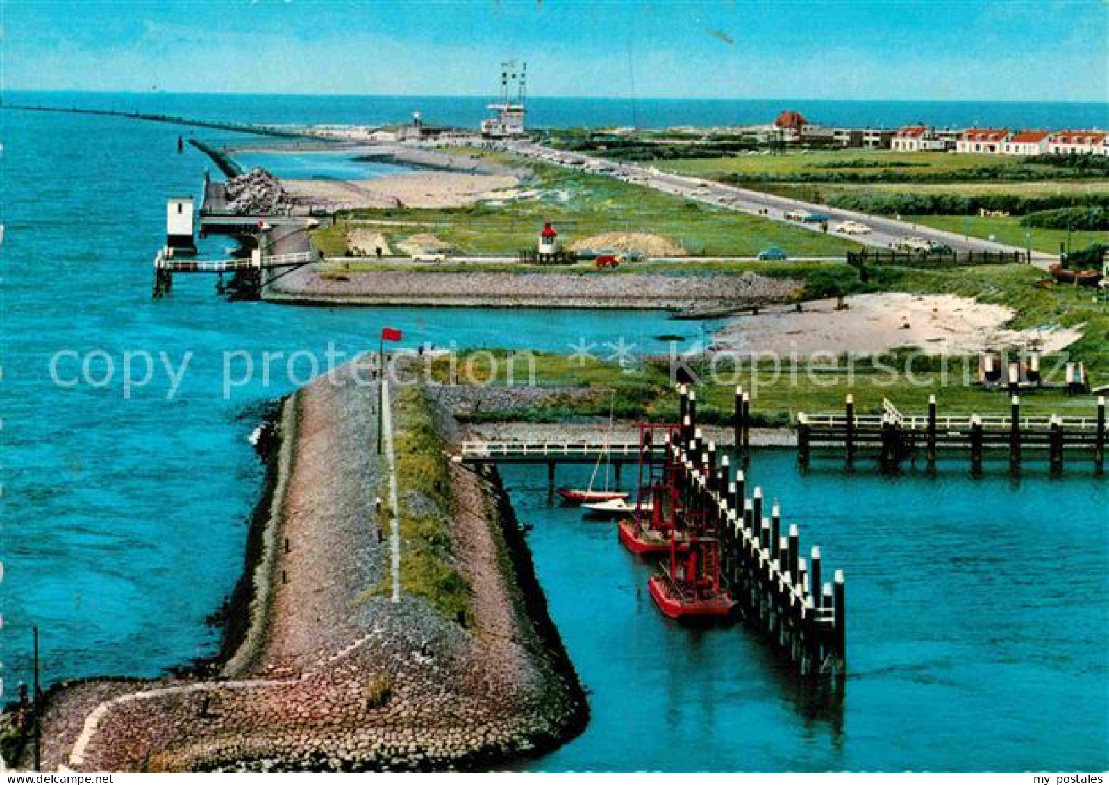 Hoek van Holland Haven met Wandelhoofd
