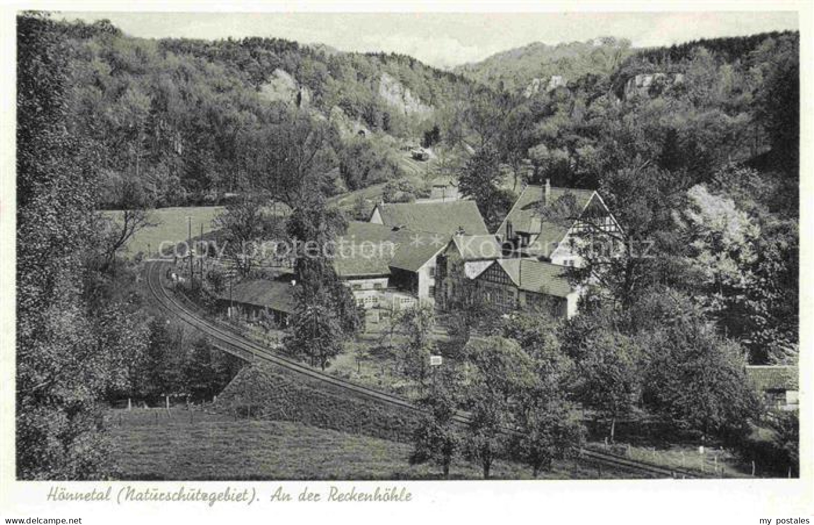 Hoennetal Hemer An der Reckenhoehe Naturschutzgebiet