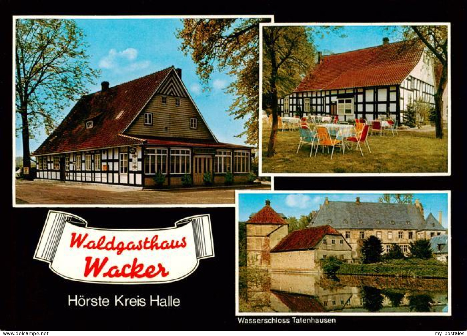 Hoerste Halle Waldgasthaus Wacker Garten Wasserschloss Tatenhausen