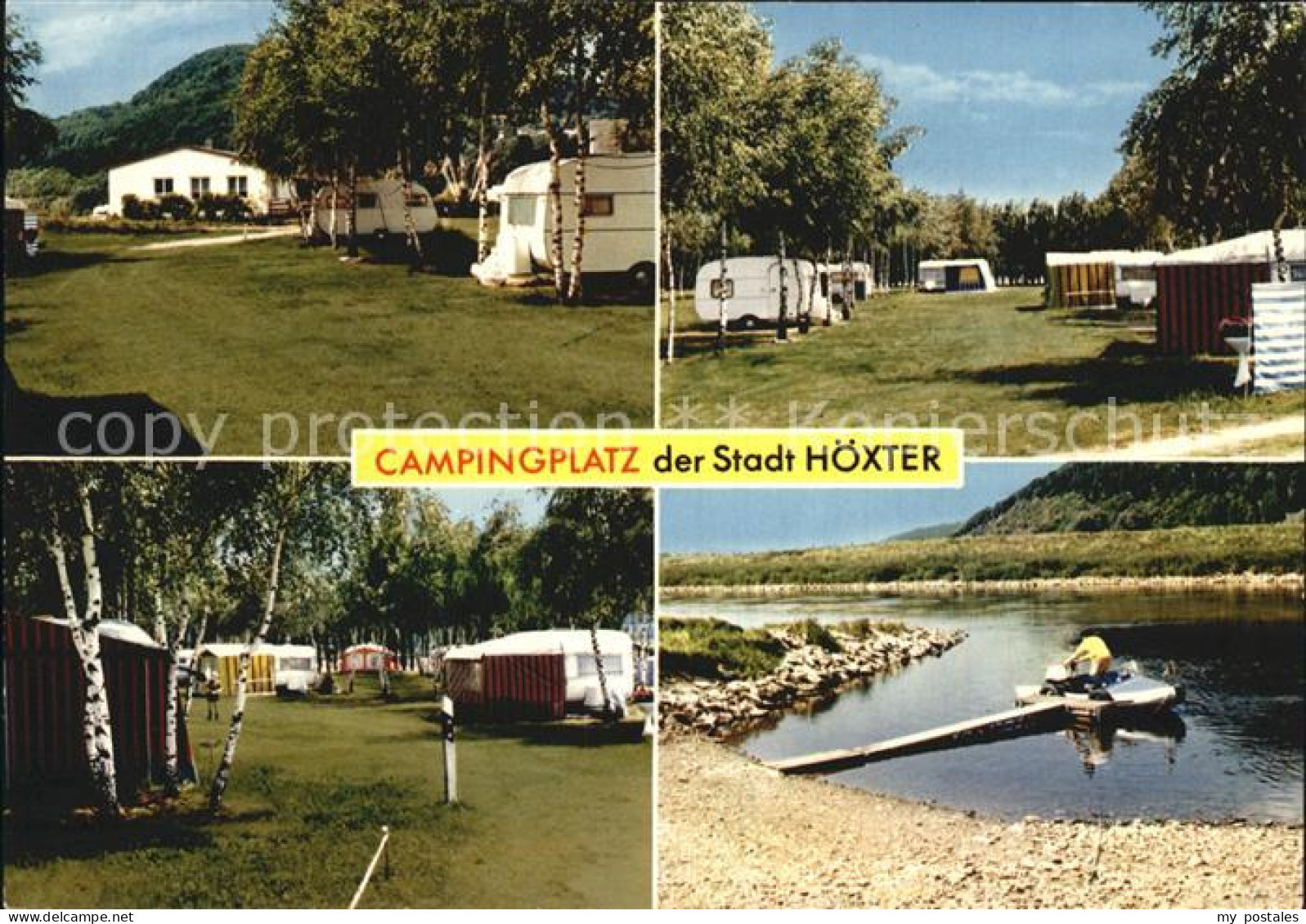 Hoexter Weser Campingplatz