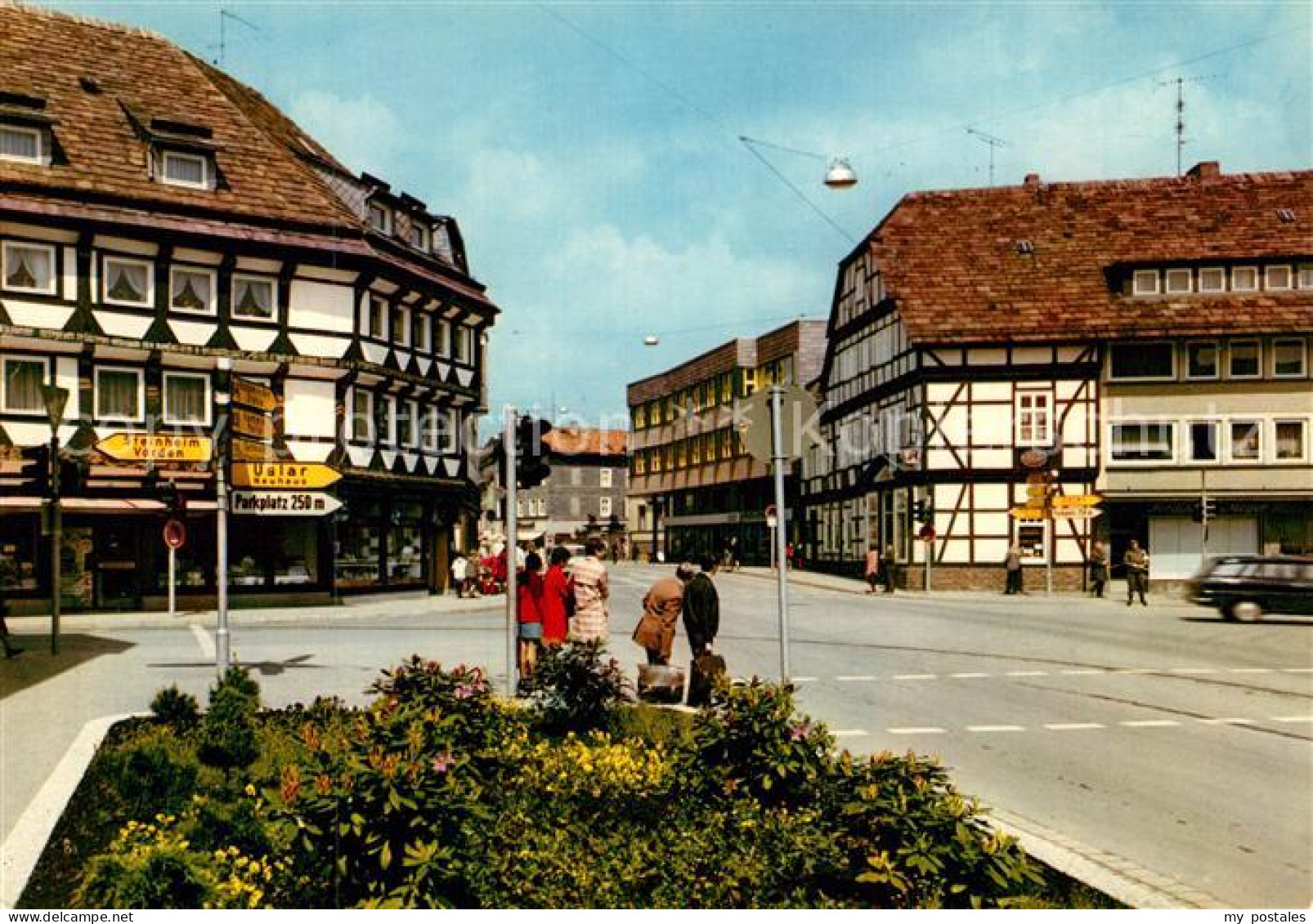 Hoexter Weser Fachwerkhaeuser