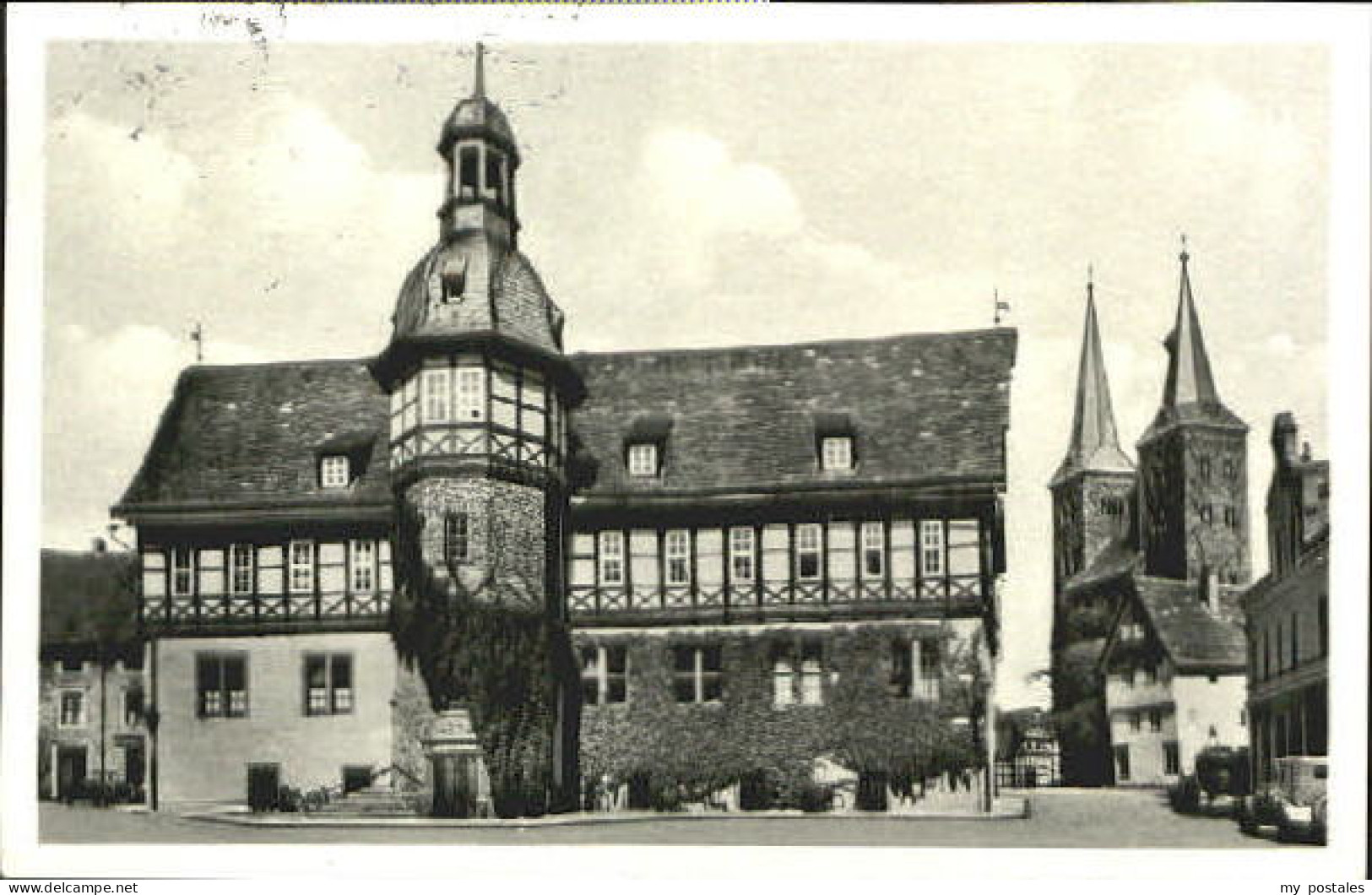 Hoexter Weser Hoexter a. d. Oberweser Rathaus x 1953
