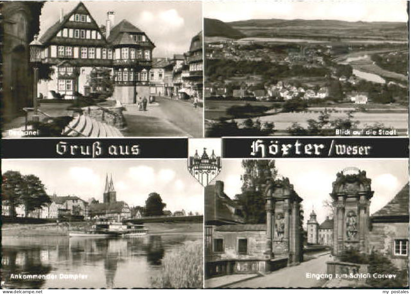 Hoexter Weser Hoexter  ungelaufen ca. 1965