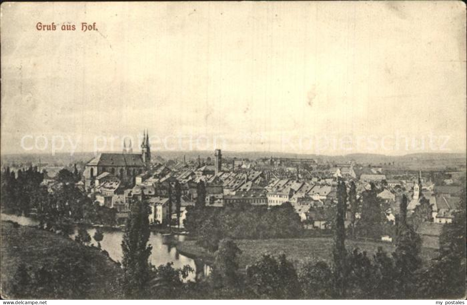 Hof Saale Panorama