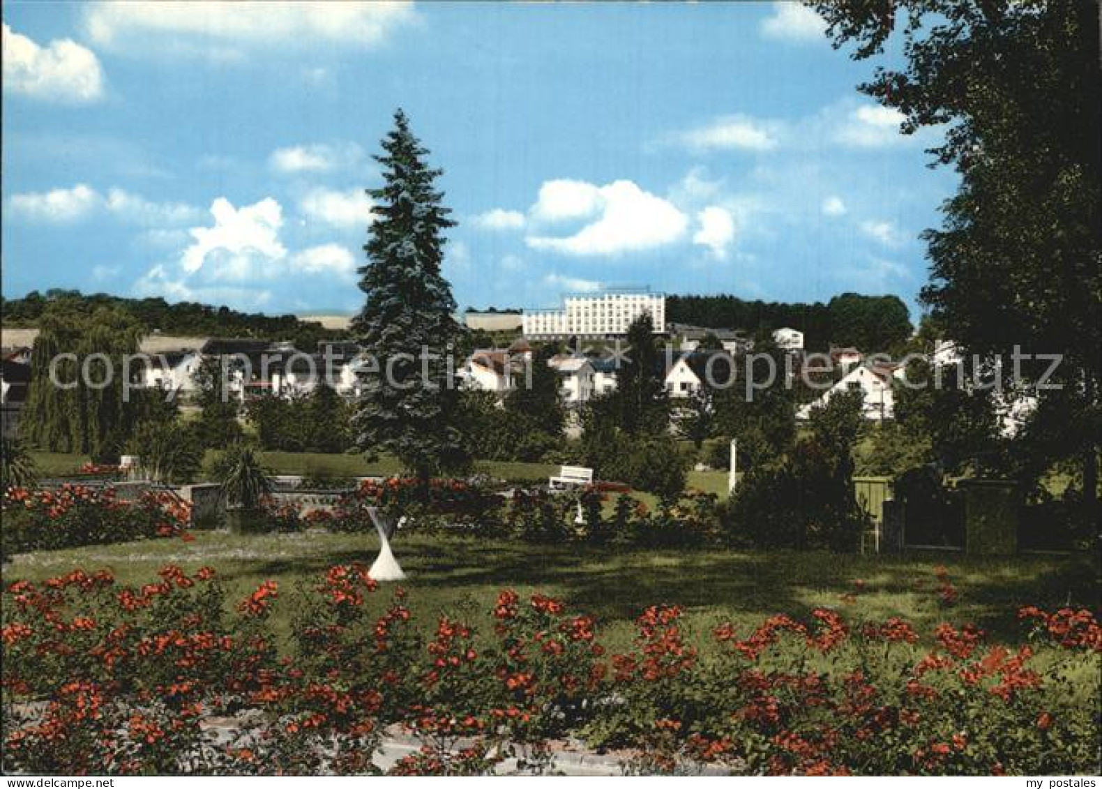 Hofgeismar Blick zum Kreiskrankenhaus
