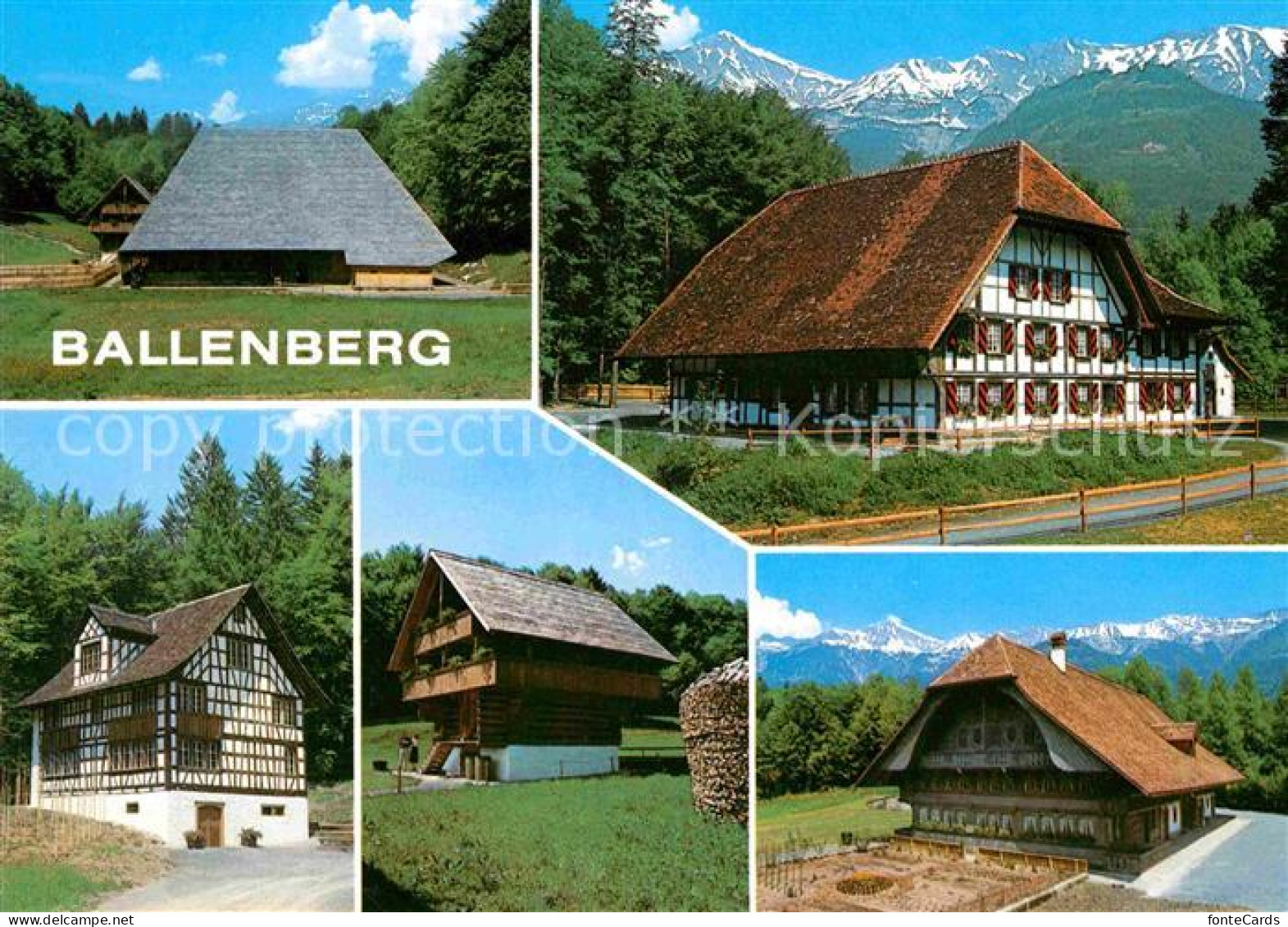 Hofstetten Brienz Ballenberg Freilichtmuseum