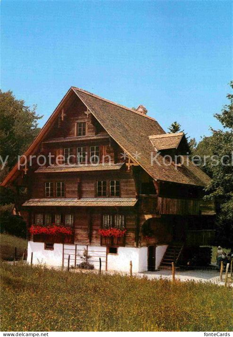 Hofstetten Brienz Schweizerisches Freilichtmuseum Ballenberg Wohnhaus Sachseln 1