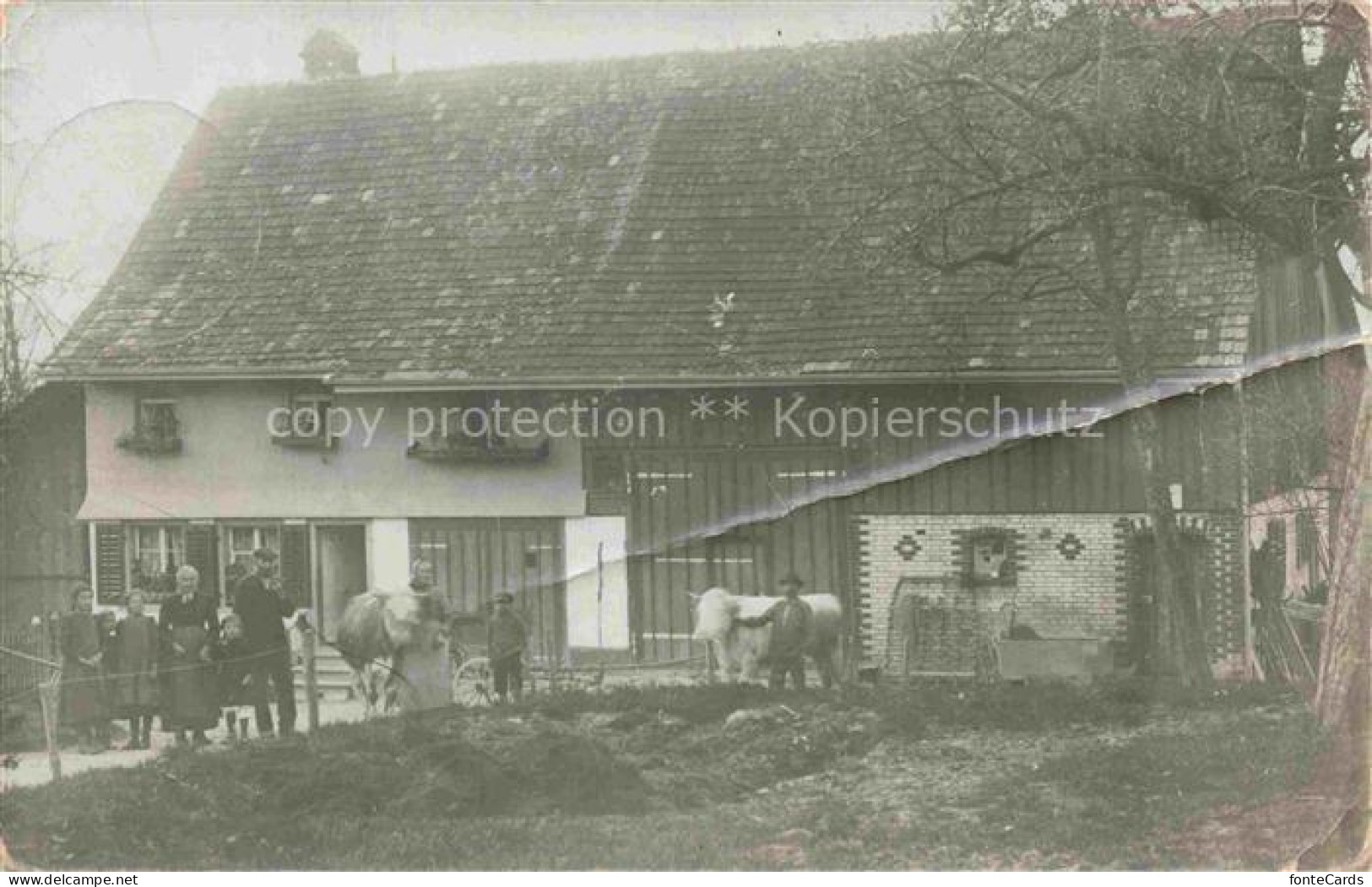 Hofstetten Elgg Winterthur ZH Bauernhof Militaersache