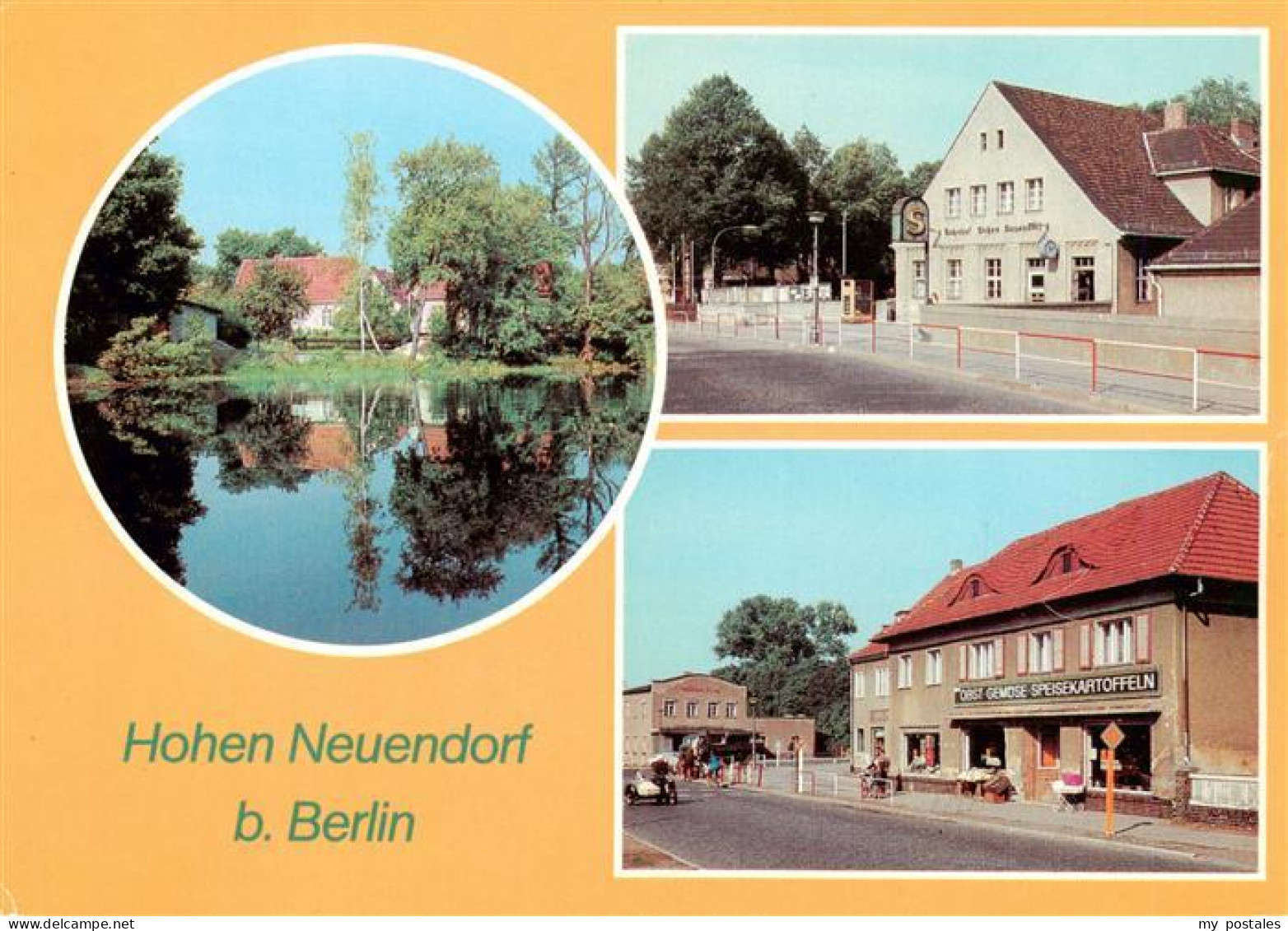 Hohen Neuendorf Seepartie Bahnhof Lebensmittelgeschaeft