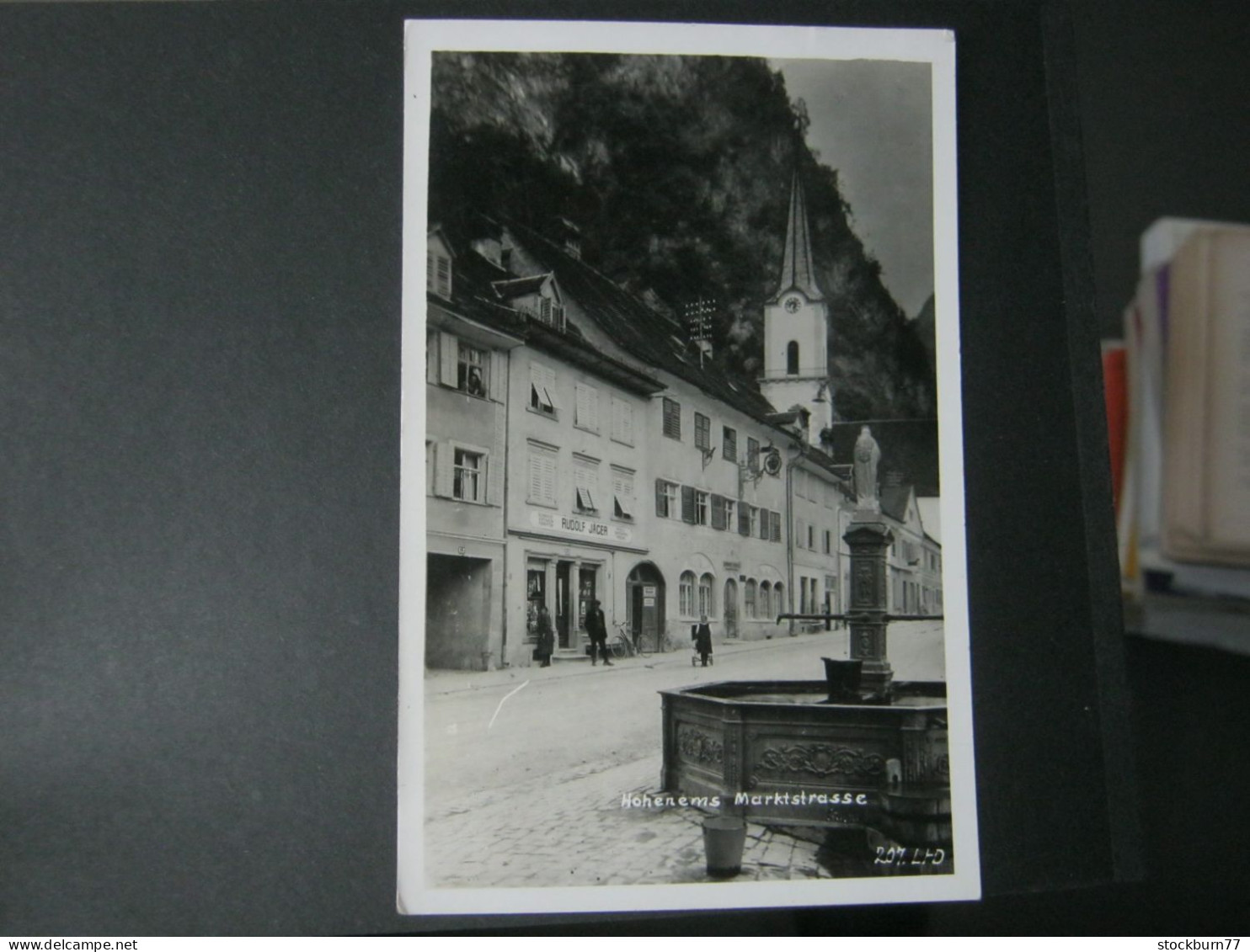 Hohenems , Geschäft Rudolf Jäger ,  Schöne Karte 1940