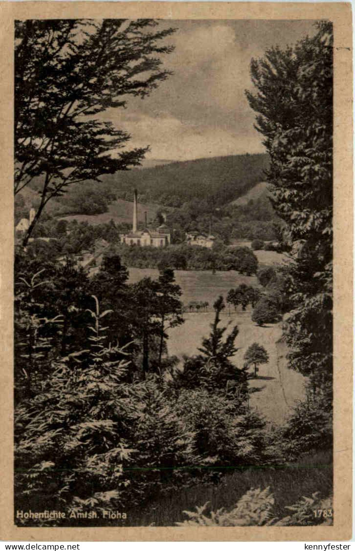 Hohenfichte Erzgebirge, Flöha