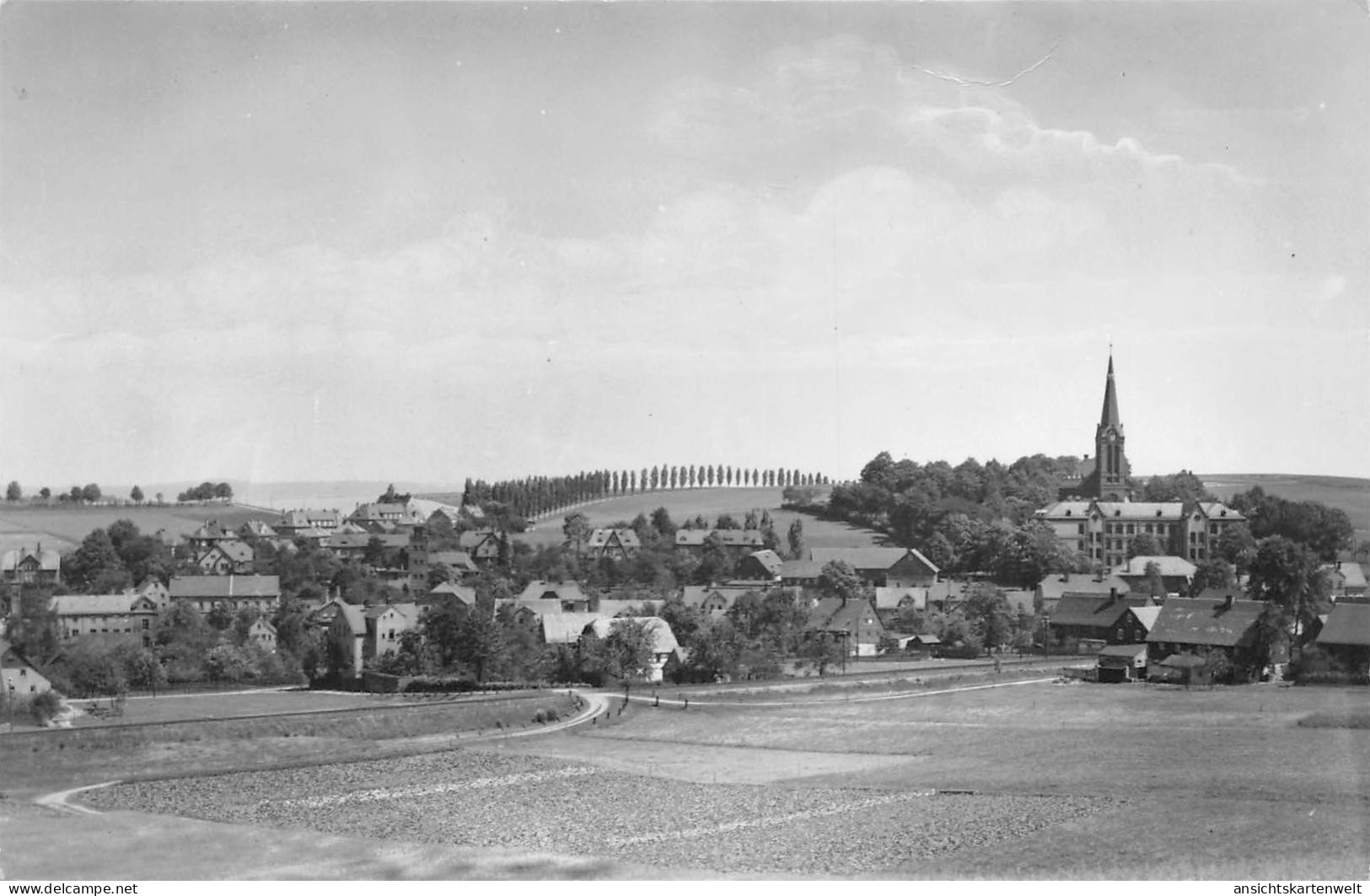 Hohndorf (Kr. Stollberg) Teilansicht gl1959 #193.150