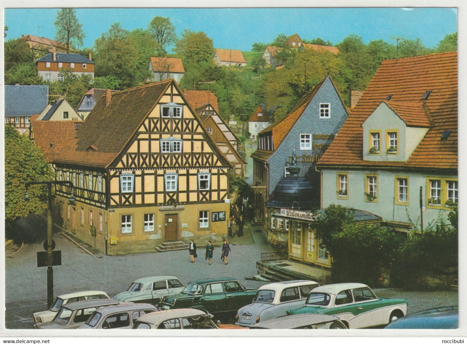 Hohnstein, Sächs. Schweiz, Marktplatz