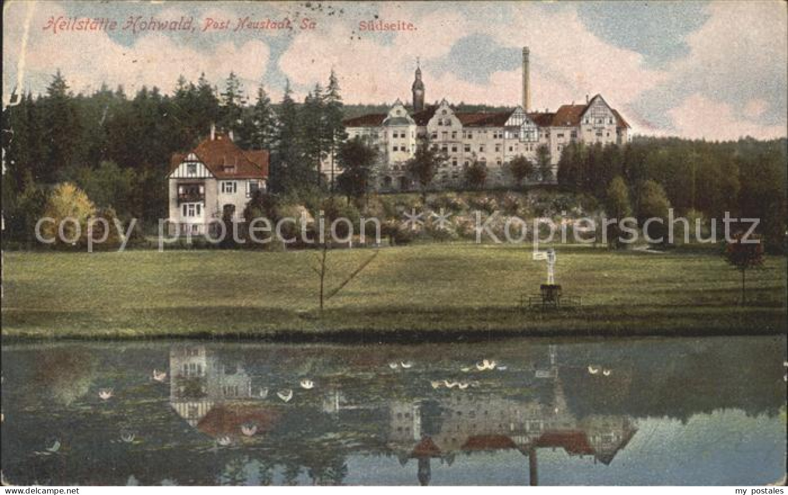 Hohwald Sachsen Heilstaette Suedseite