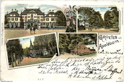 Groeten uit Apeldoorn - Litho