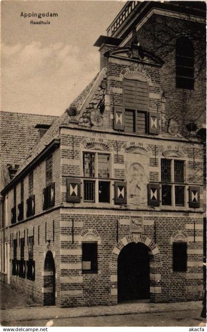 CPA APPINGEDAM Raadhuis NETHERLANDS (705916)