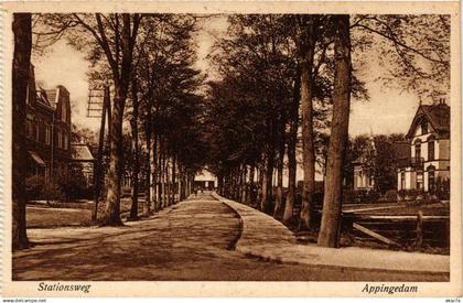 CPA APPINGEDAM Stationsweg NETHERLANDS (706090)