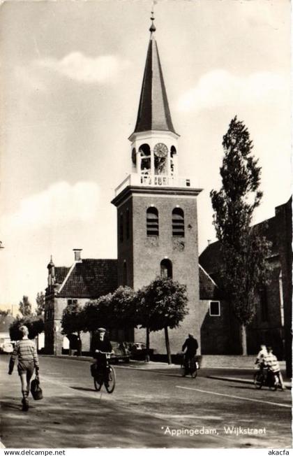 CPA APPINGEDAM Wijkstraat NETHERLANDS (705935)