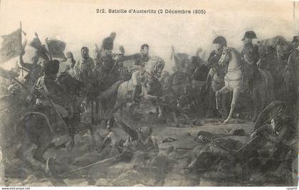 CPA 212 bataille d austerlitz (2 decembre 1805) Napoleon 1er