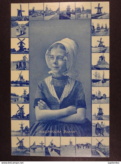 Delft Folklore Moulins Walkersche Boerin