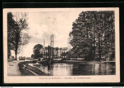 AK Dedemsvaart, Brug bij de Rollecate