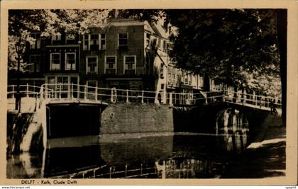 CPA Pays Bas Delft Kolk Oude Delft