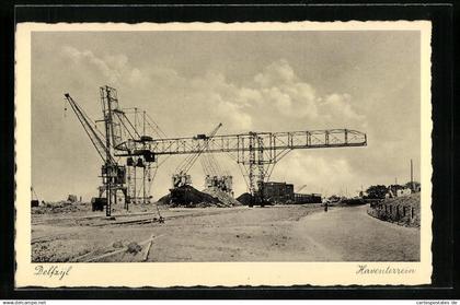 AK Delfzijl, Haventerrein