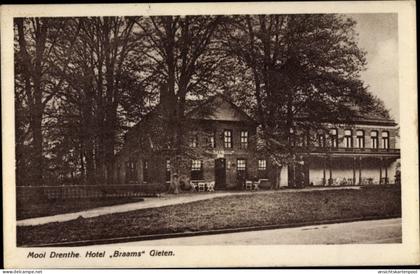 CPA Gieten Drenthe Niederlande, Hotel Braams