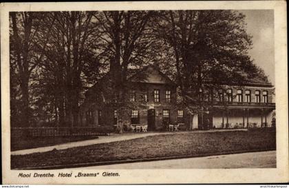 CPA Gieten Drenthe Niederlande, Hotel Braams