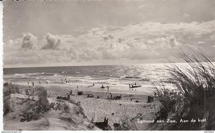 AK 1959 EGMOND AAN ZEE, Aan de kust - gelaufen
