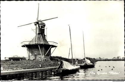 CPA Joure Friesland Niederlande, De Grone Molen