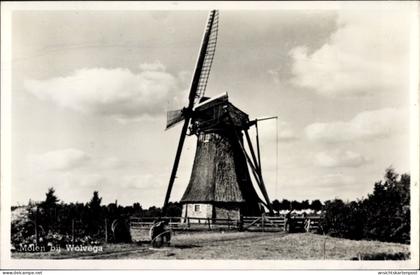 CPA Wolvega Friesland Niederlande, Windmühle