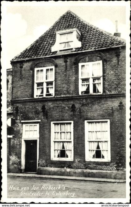 CPA Culemborg Gelderland, Huis van Jan Riebeeck's Grootvader