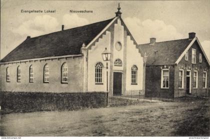 CPA Nieuweschans Nieuwe Schans Groningen Niederlande, Evangelisations-Gebäude
