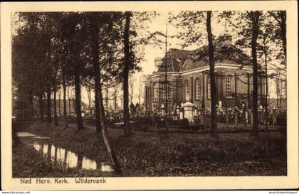 CPA Wildervank Groningen Niederlande, Herv. Kerk, Gesamtansicht