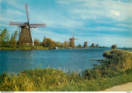 CPM Dutch Windmills Kinderdijk Moulin a vent