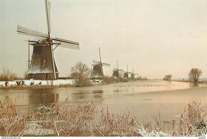 CPM Kinderdijk Holland Drainage mills of the Kinderdijk complex polder The Overwaard Moulin a vent