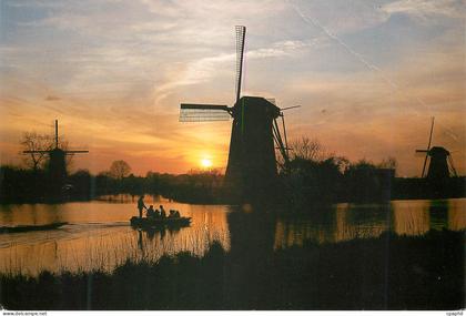 CPM Kinderdijk Holland Moulin a vent
