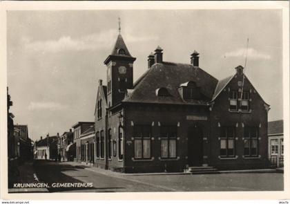 CPA Kruiningen Gemeentehuis NETHERLANDS (728871)