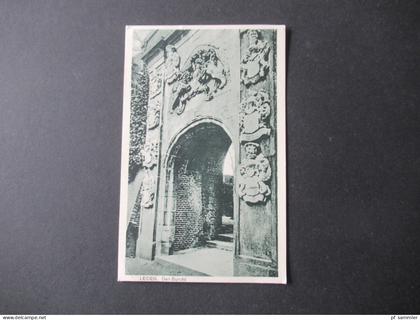 AK Niederlande 1932  Leiden Den Burcht Stempel Scheveningen nach Wettmar Hannover Land / AK Leiden Hotel Den Burcht