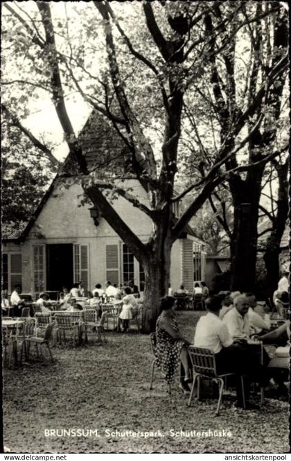 CPA De Heikop Brunssum Limburg Niederlande, Schutterspark, Schuttershüske