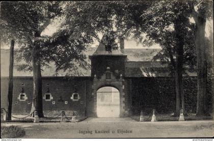 CPA Eijsden Margraten Limburg Niederlande, Ingang Kasteel